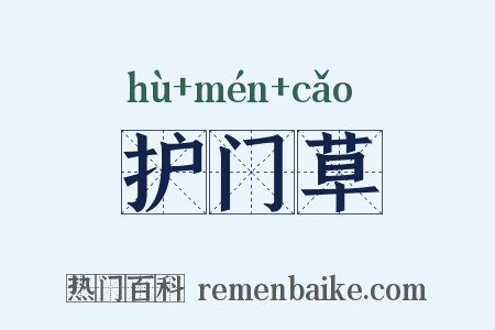 护门草是什么意思的图片